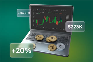 Technology visualisation of AI-powered automated trading system displayed on Ledgerbryn